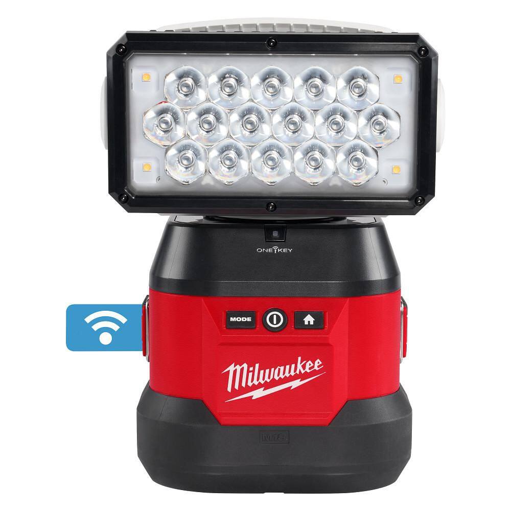 M18 18-Volt Lithium-Ion Cordless Utility Remote Search Light Kit with 12.0Ah Battery and Rapid Charger