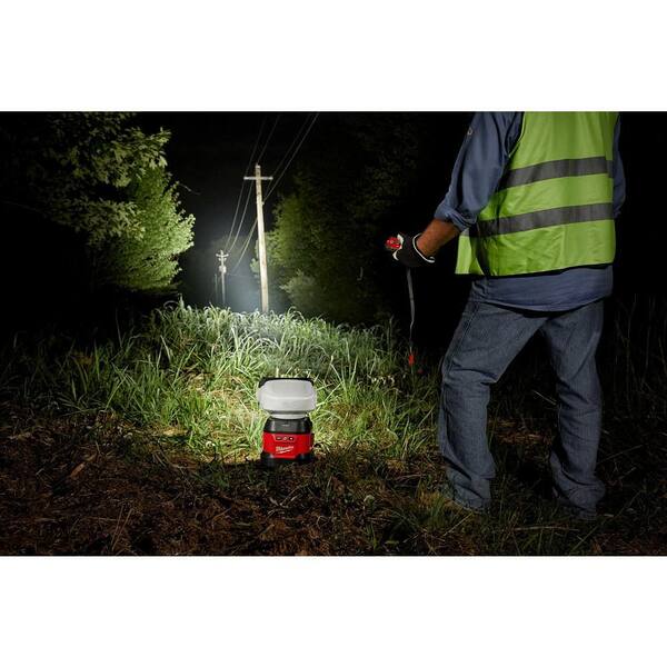 M18 18-Volt Lithium-Ion Cordless Utility Remote Search Light Kit with 12.0Ah Battery and Rapid Charger