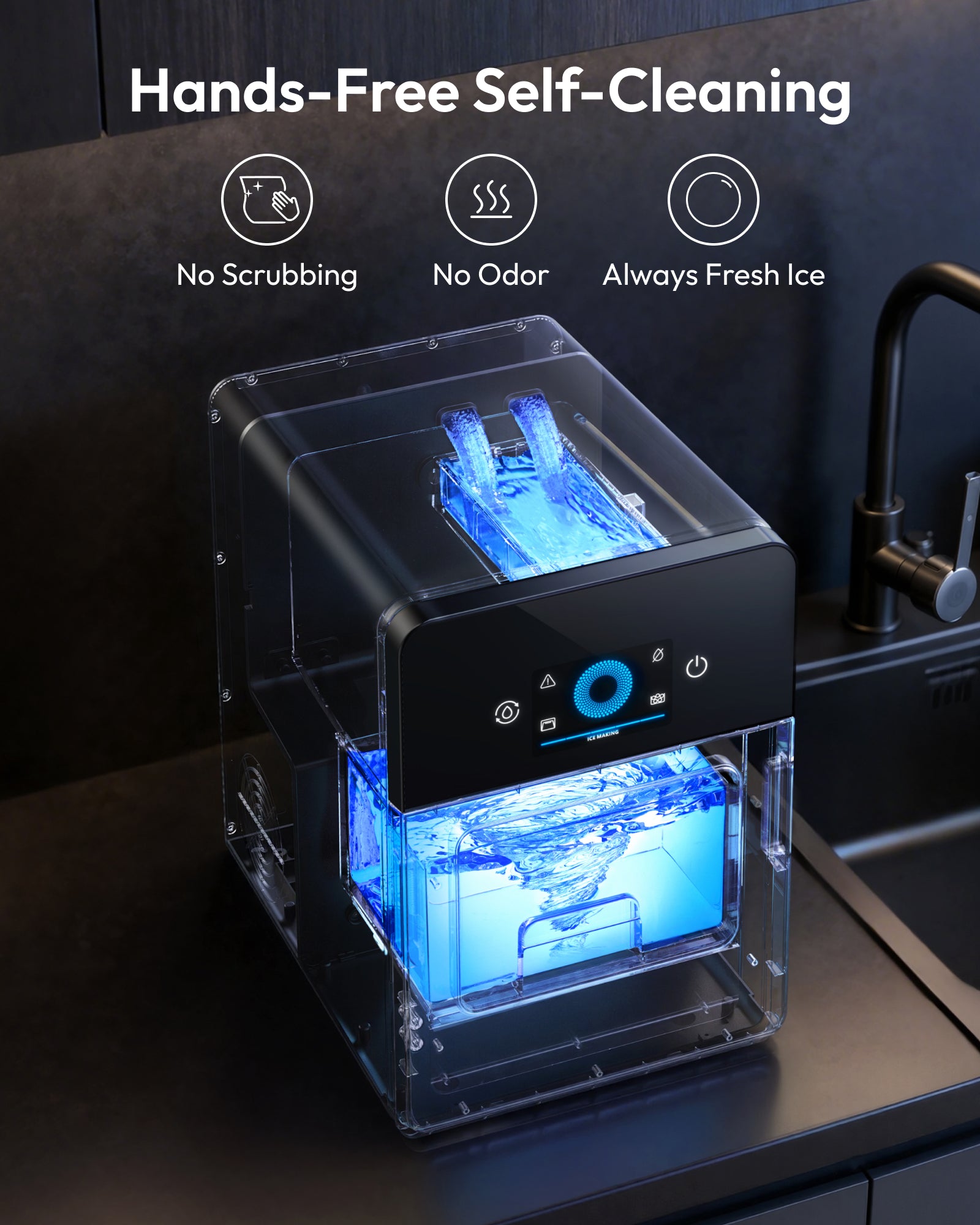 🔥Summer Sale-Euhomy Rock SE Sphere Ice Maker