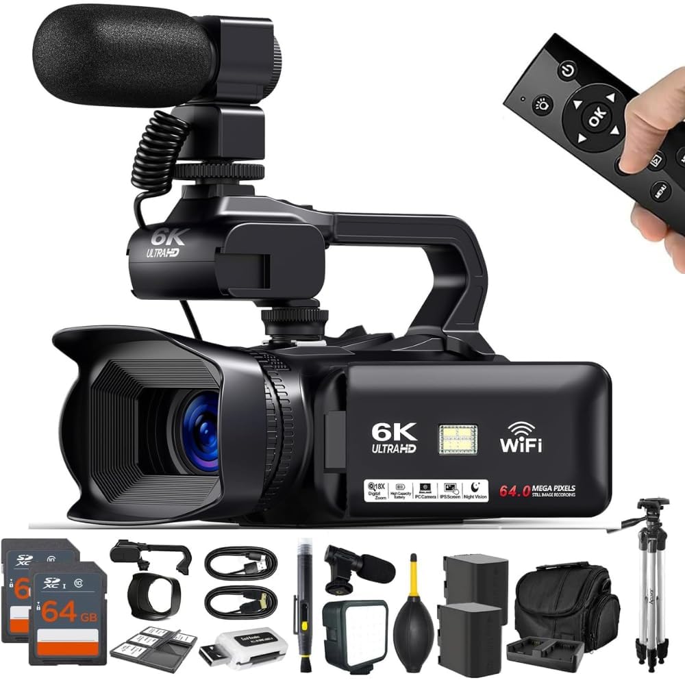 🔥Final Moments🔥Acuvar 4K/6K Video Camera Camcorder