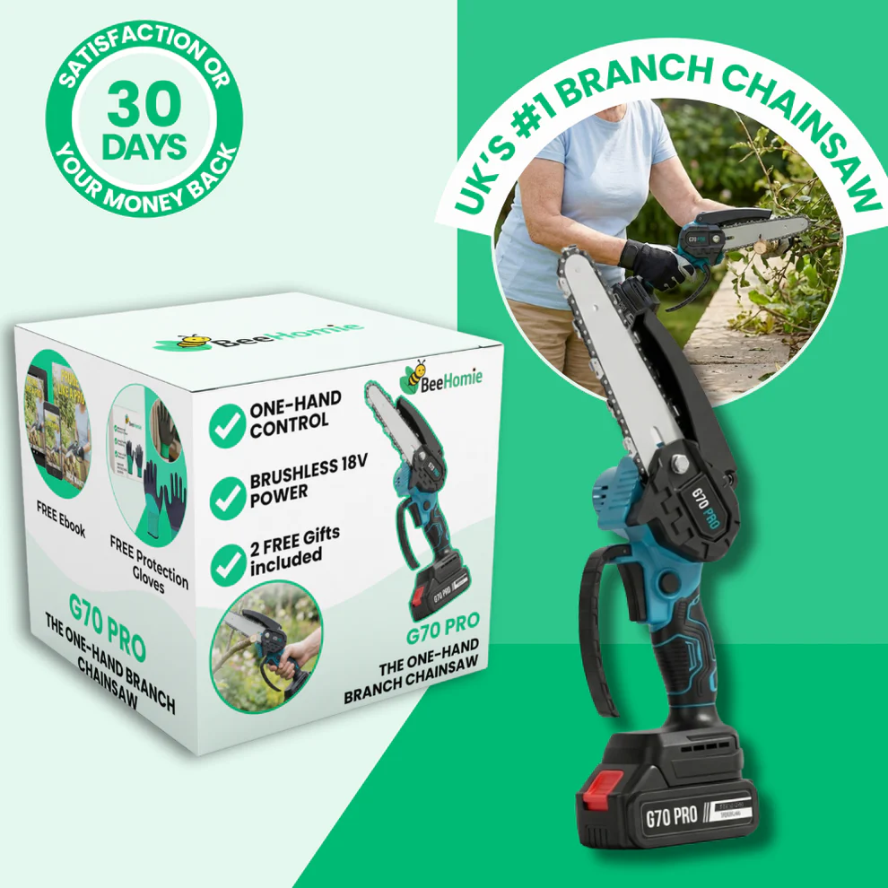 📢 Limited-Time Promotion 🔥Compact Handheld Mini Chainsaw Kit (Battery Powered)