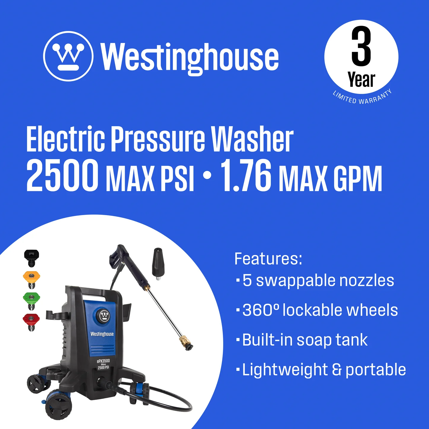 Big Sale - Electric Pressure Washer