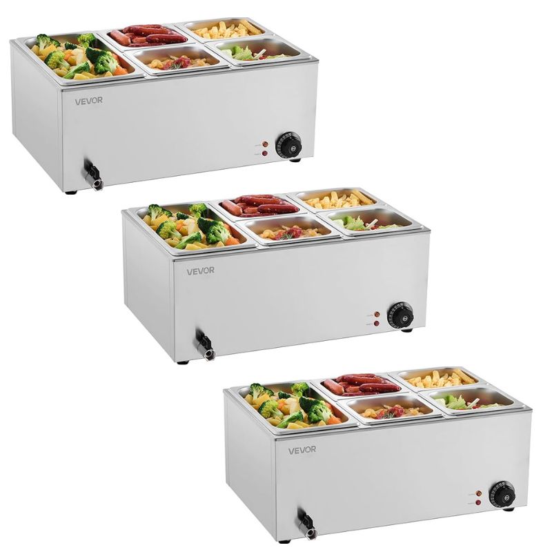 6-Pan Commercial Food Warmer