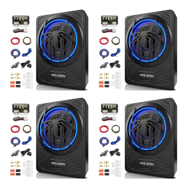 VIKEJIEBIV 1200W Subwoofer—an ideal accessory for trucks, SUVs, Jeeps, MPVs, and other vehicles.
