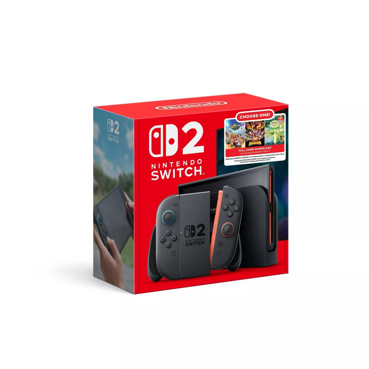 [🏆ELITE GAMING] Nintendo Switch 2: Choose Your Game Bundle (7.9" 1080p Screen, 120FPS, 4K Dock) ✨ PRE-CONVERTED STOCK