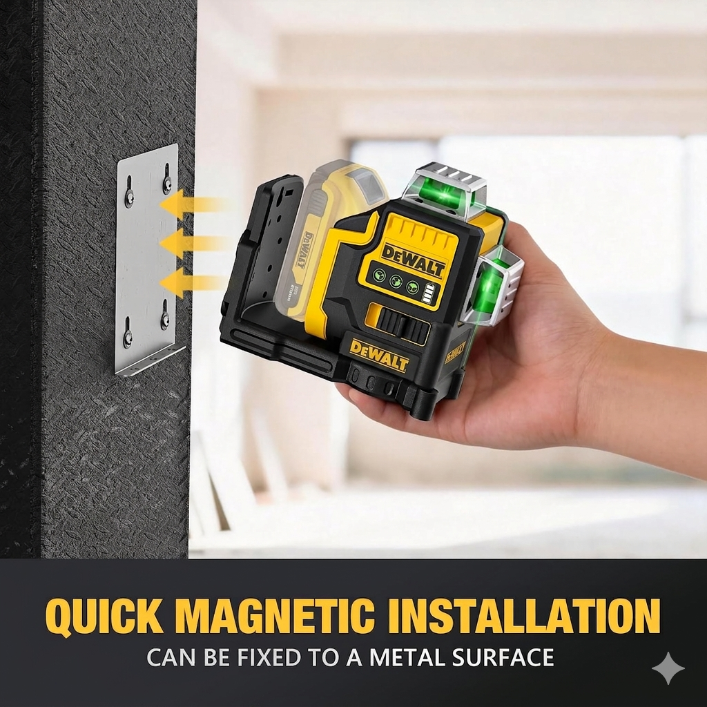 🔥Final Moments🔥Laser Level with Tripod for Dewalt 20V Battery