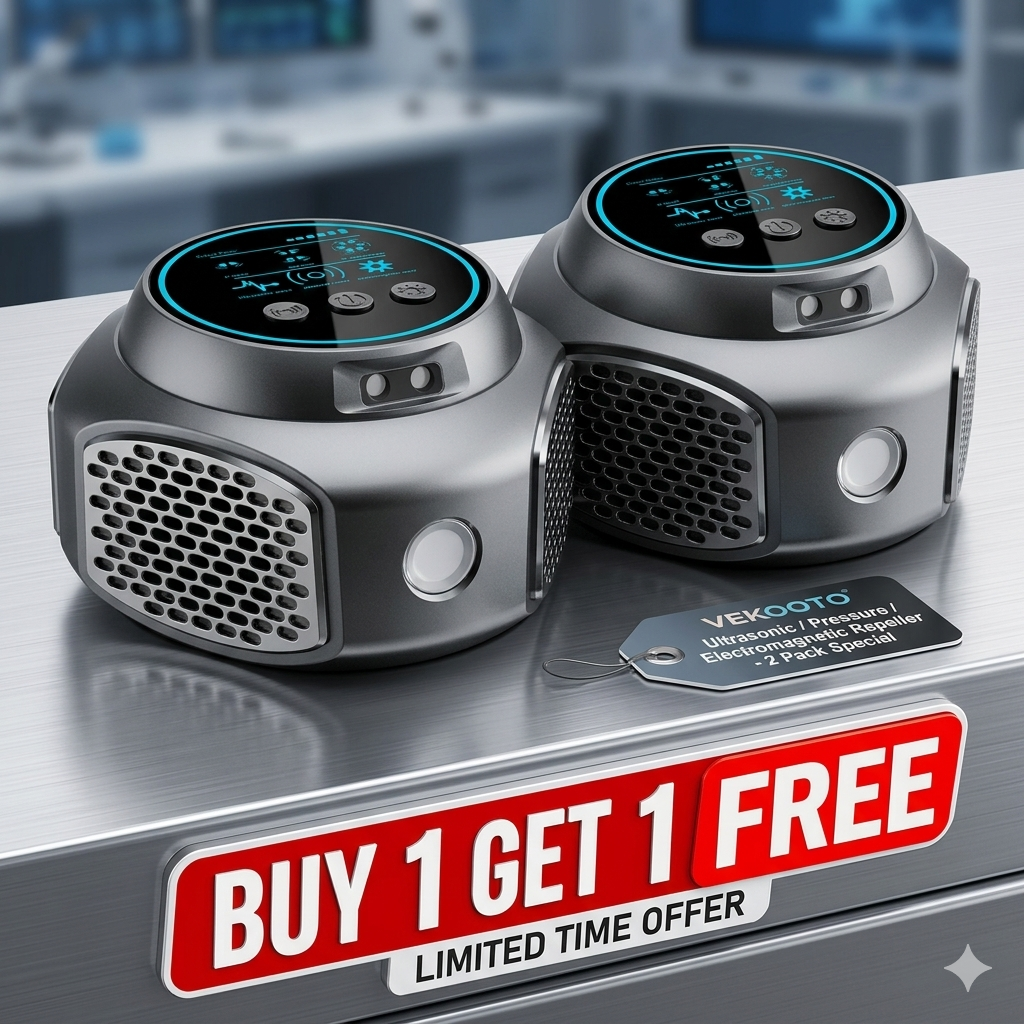 ✨LIMITED TIME OFFER - High-Power Ultrasonic Pest Repeller