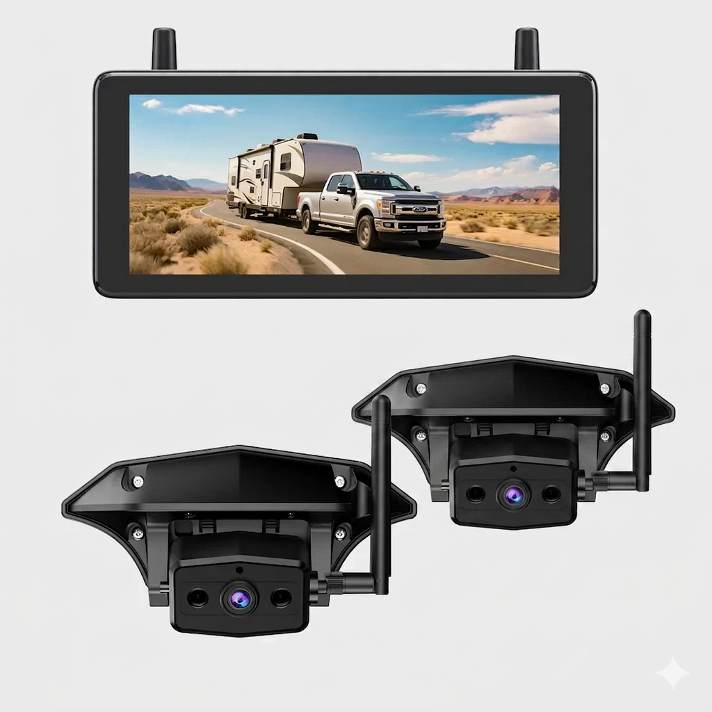 🚙Wireless RV Camera System For Driving & Reversing