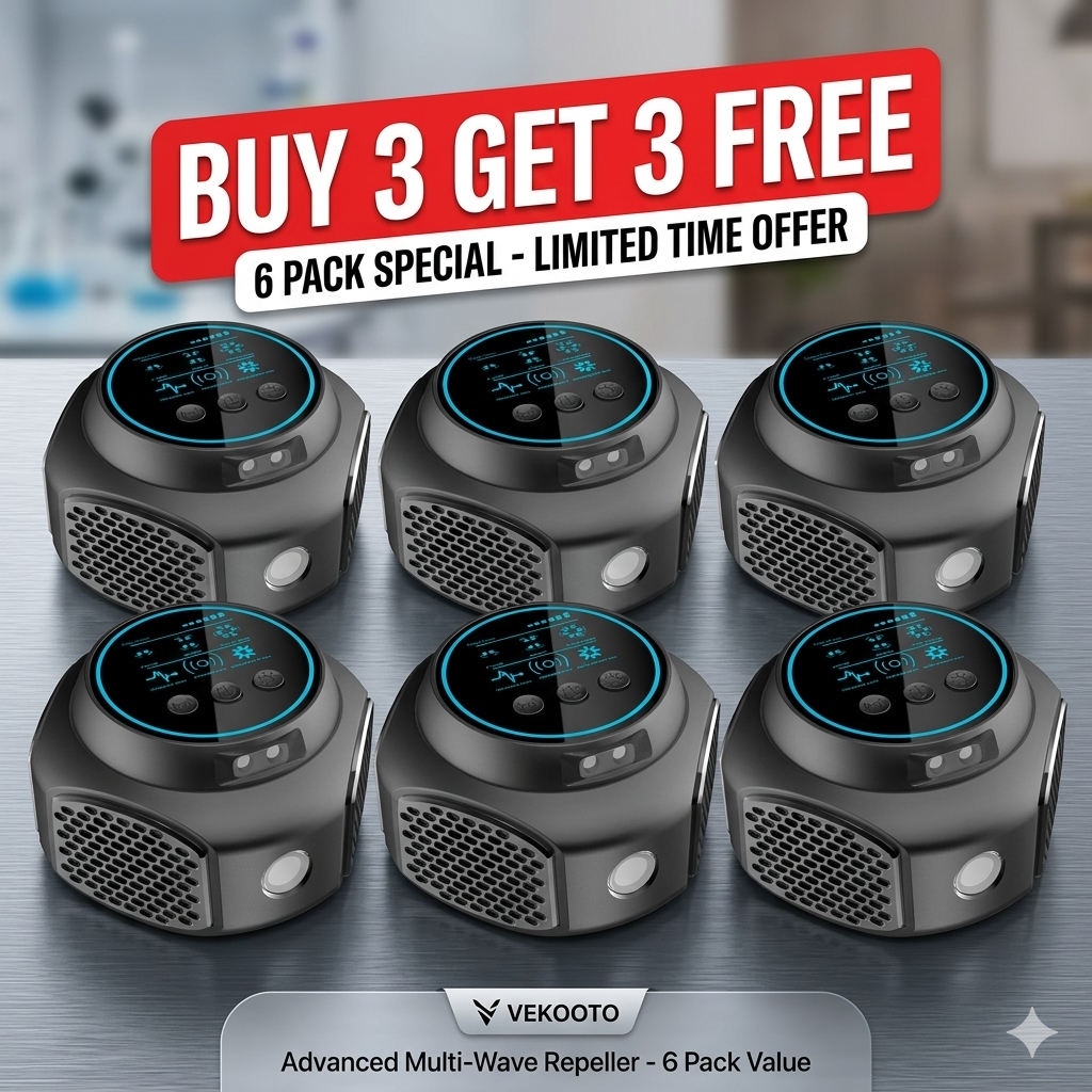 ✨LIMITED TIME OFFER - High-Power Ultrasonic Pest Repeller