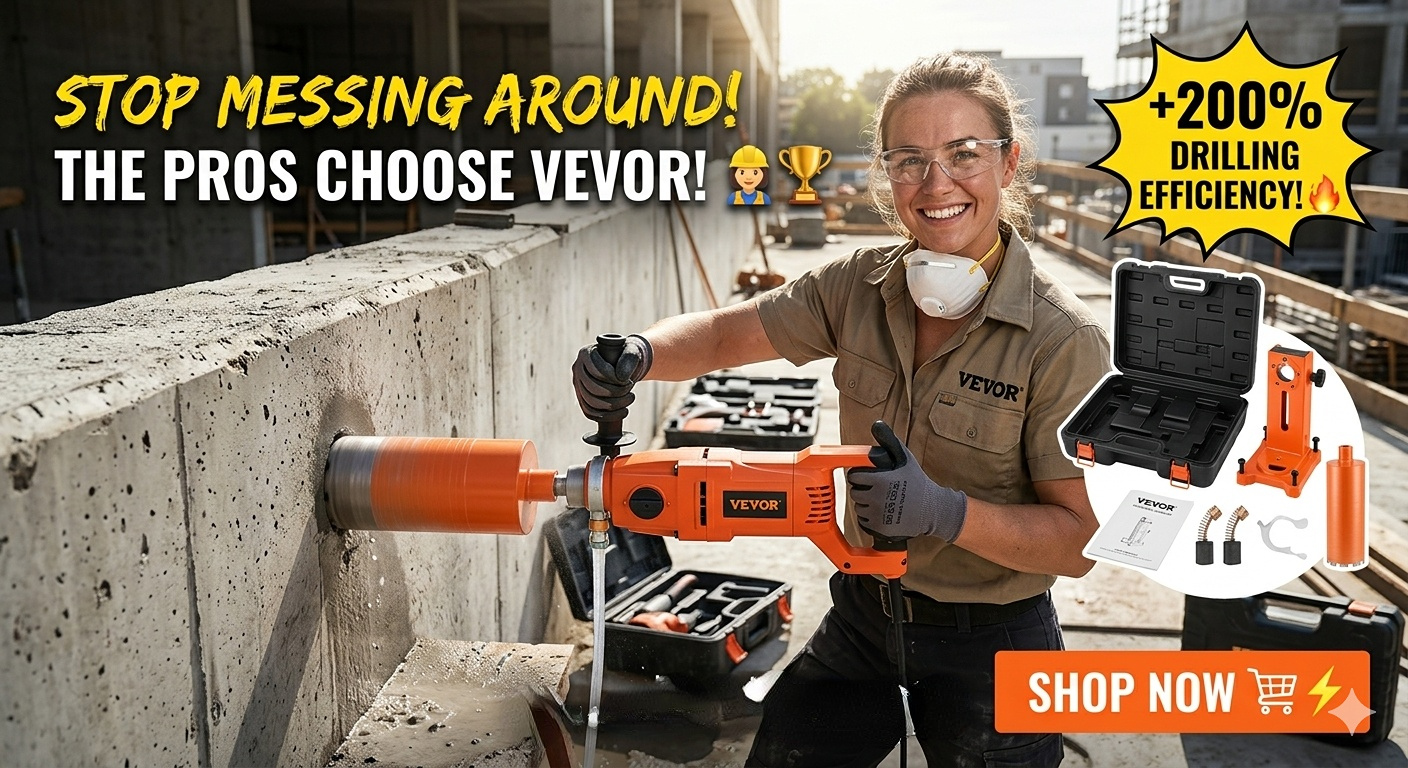 🔥Big Sale🔥VEVOR Diamond Core Drilling Machine