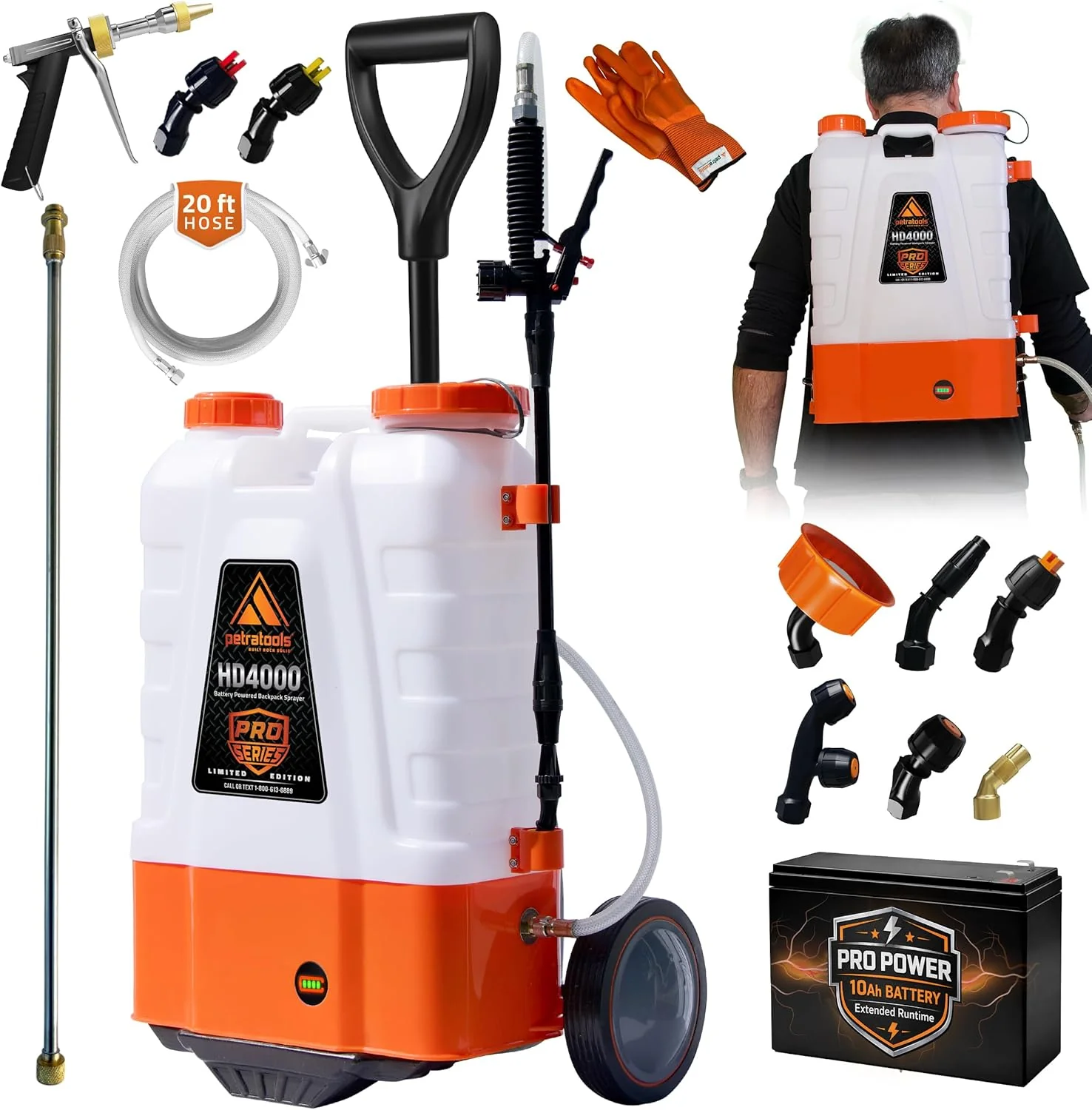📢 Limited-Time Promotion 🔥HD4000 Battery Powered Backpack Sprayer