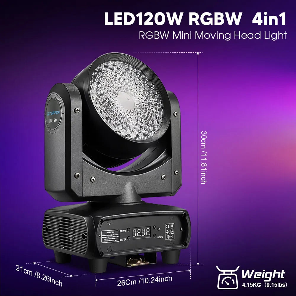 Betopper LM120 Demon's Eye 120w Moving Head DJ Light