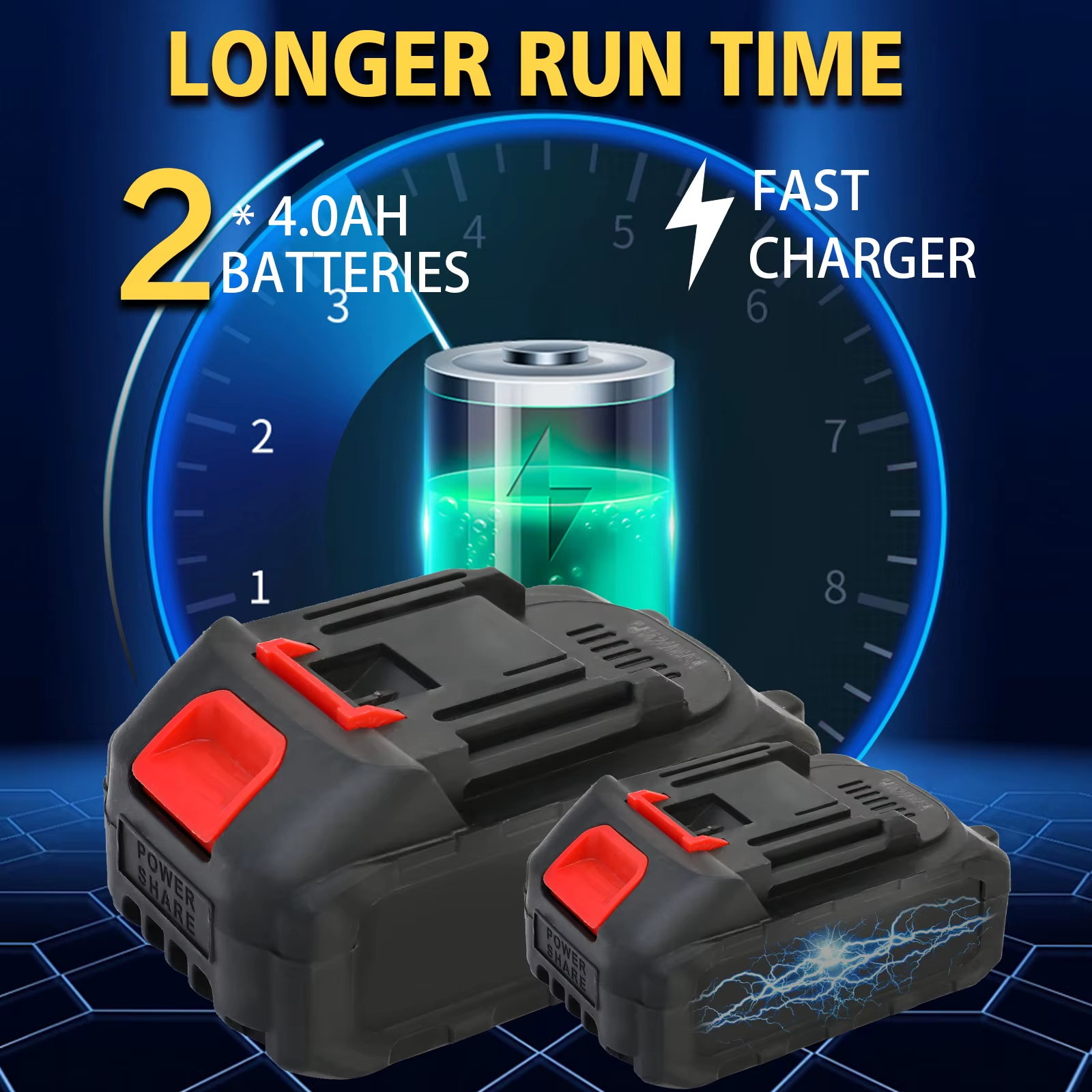 ⚡Limited-Time Flash Sale⚡SEESE 21V 3-in-1 Cordless High-Torque Electric Impact Wrench & Multifunctional Drill/Driver Tool Set (Accessories Included)