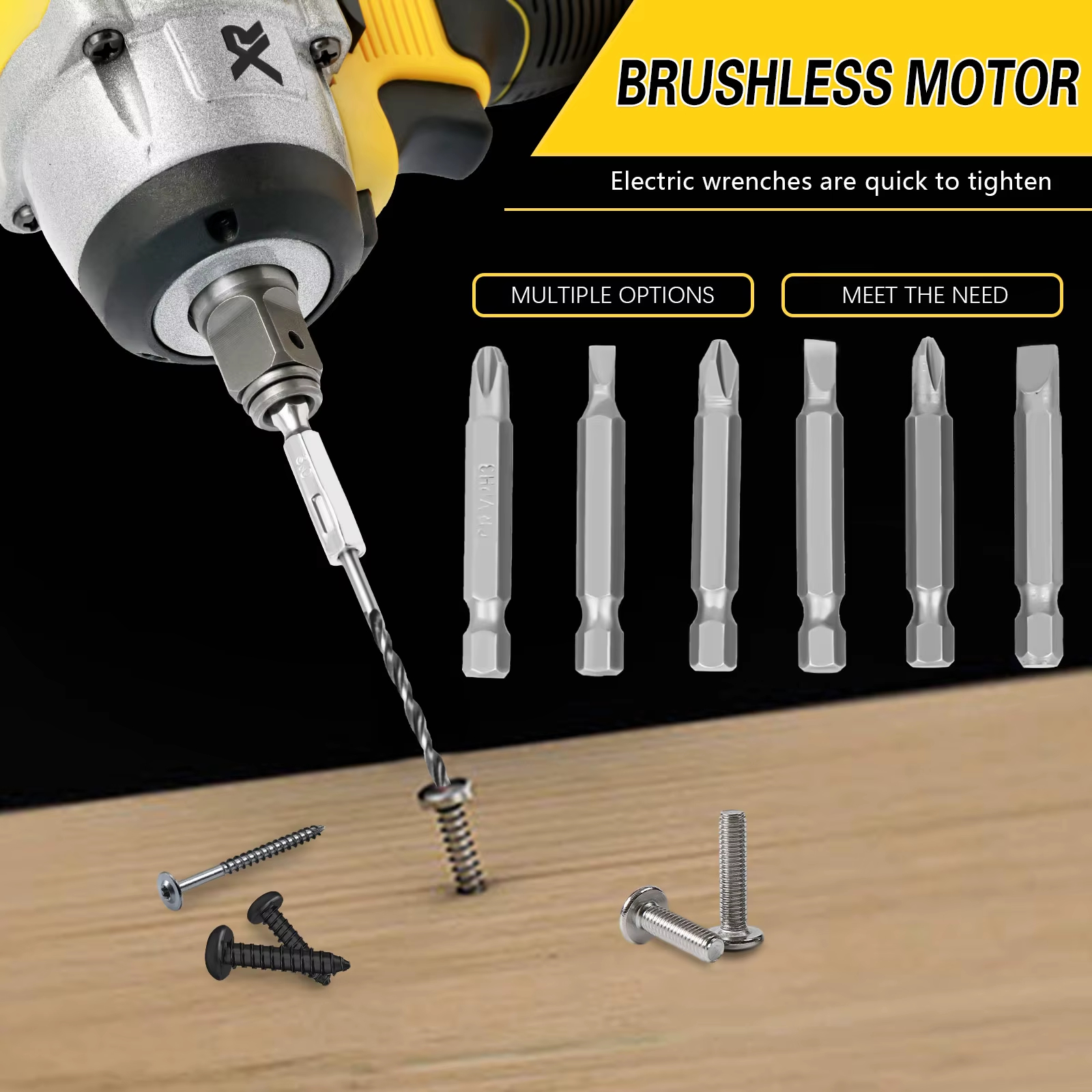 ⚡Limited-Time Flash Sale⚡SEESE 21V 3-in-1 Cordless High-Torque Electric Impact Wrench & Multifunctional Drill/Driver Tool Set (Accessories Included)