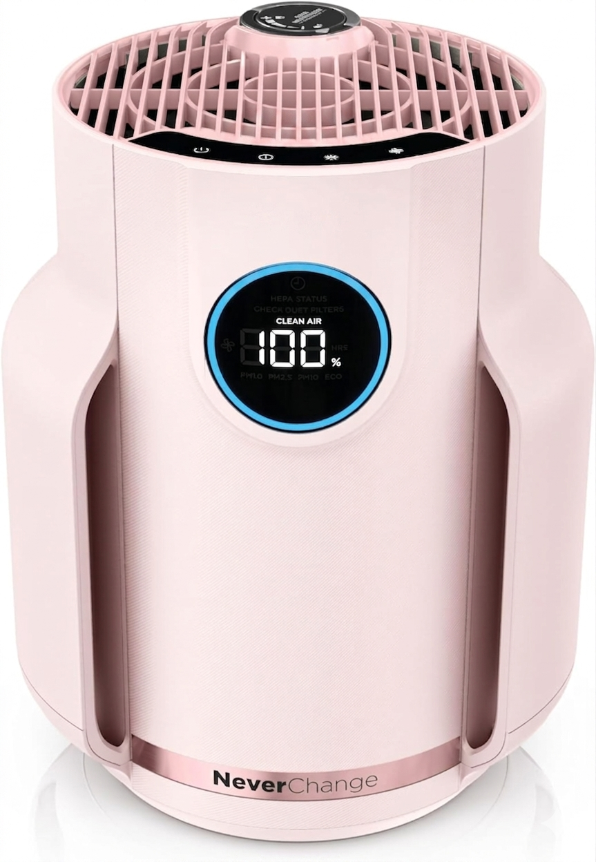 Spring sale Air Purifier for Home with NeverChange(5-Year) HEPA Air Filter
