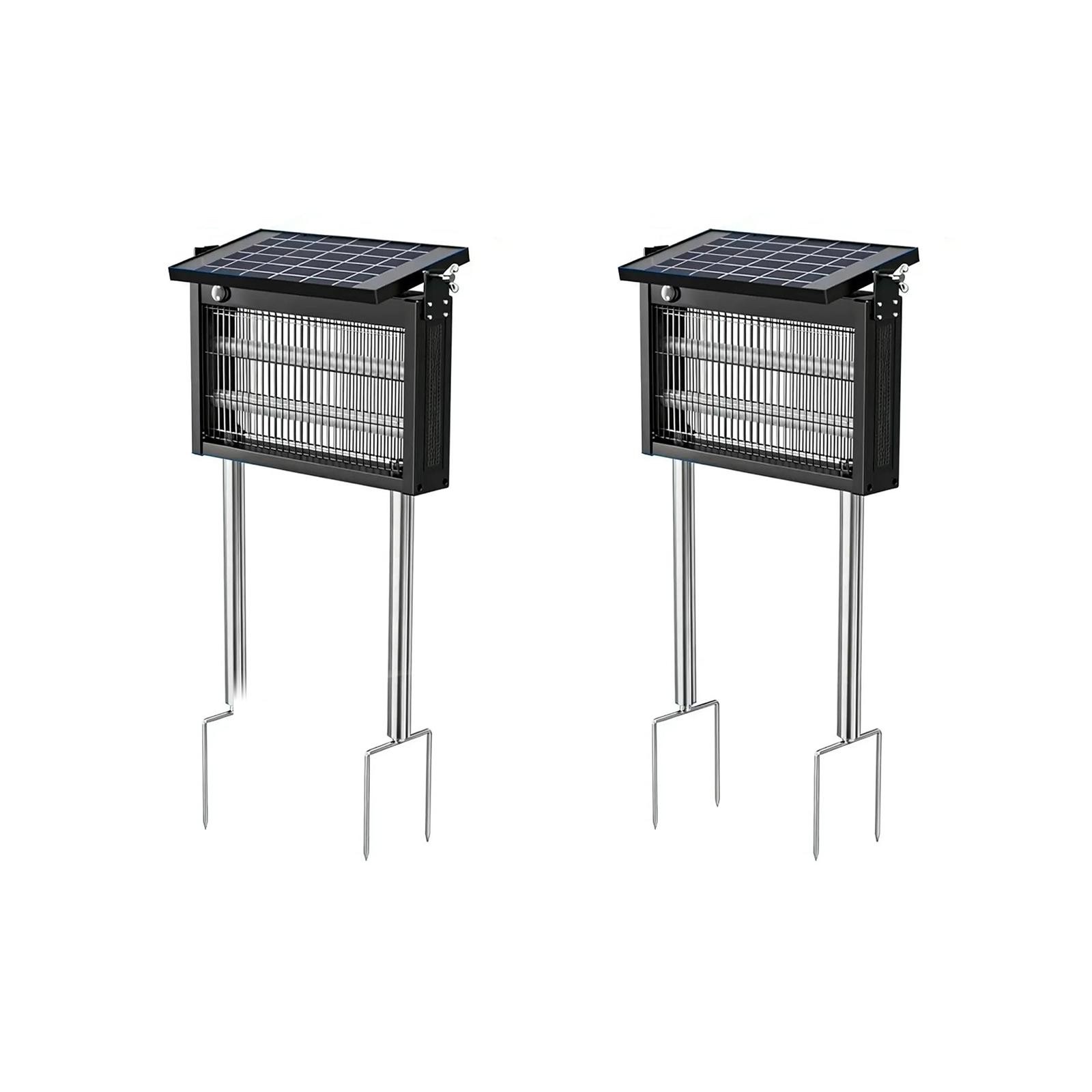 🔥Buy 1 Get 1 Free🔥Solar Bug Zapper Outdoor Waterproof Electric Mosquito and Fly Zapper