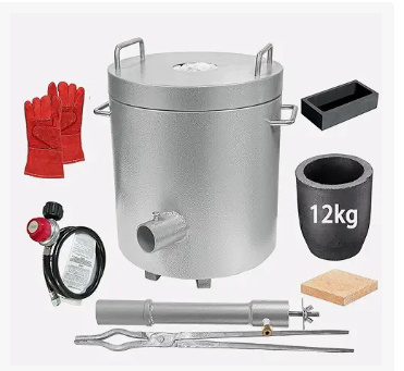 #VEVOR 12KG Propane Melting Furnace Kit Large Capacity Foundry Home