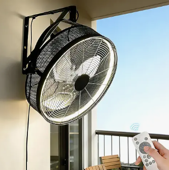#🔥Summer Sale🔥VEVOR 22 Inch Wall Mounted Fan with Lights