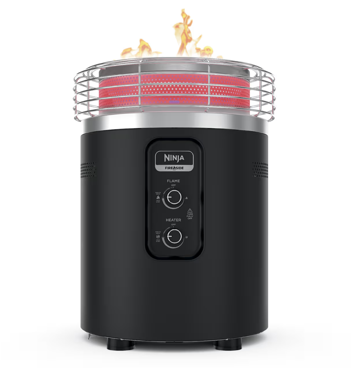 Ninja™ Fireside360™ Fire Pit and Outdoor Heater in Black