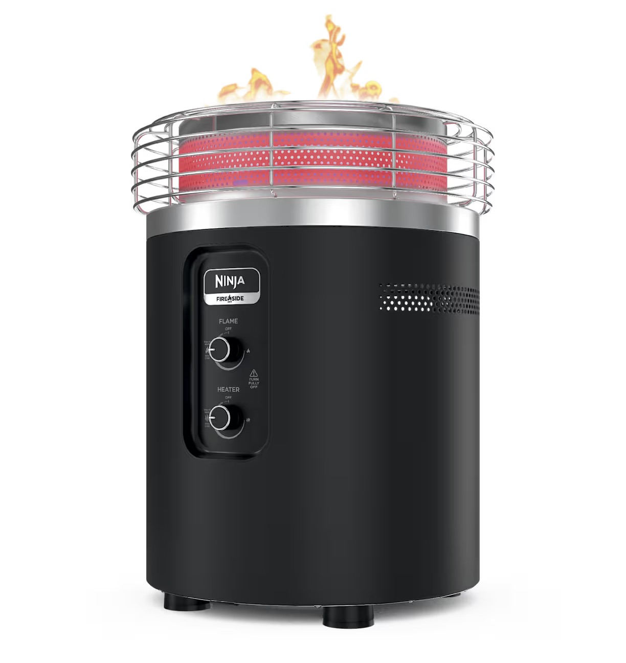 Ninja™ Fireside360™ Fire Pit and Outdoor Heater in Black