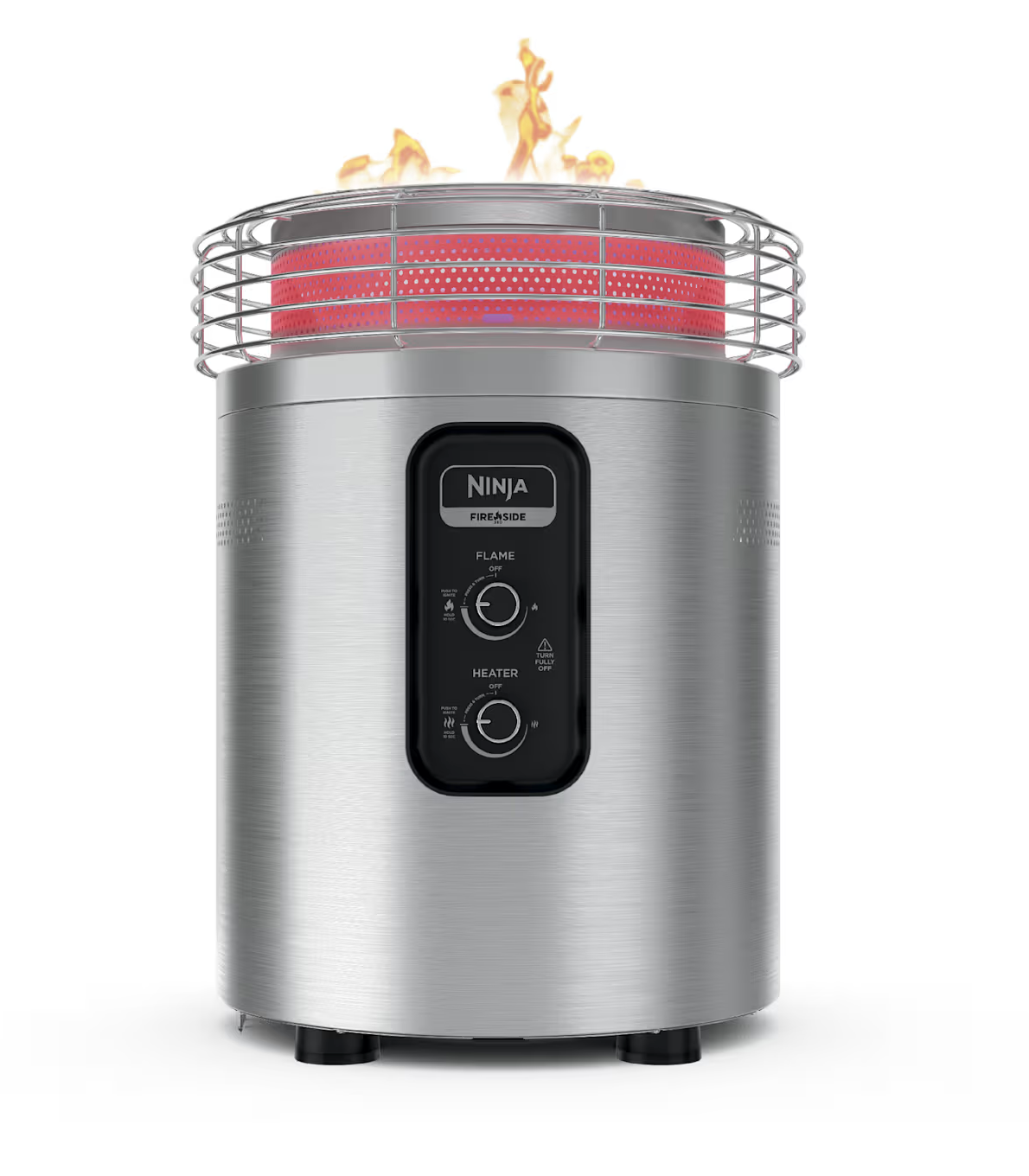 Ninja™ Fireside360™ Fire Pit and Outdoor Heater in Black