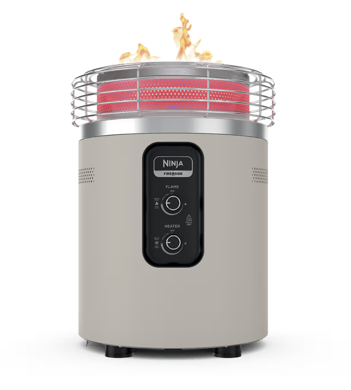 Ninja™ Fireside360™ Fire Pit and Outdoor Heater in Black