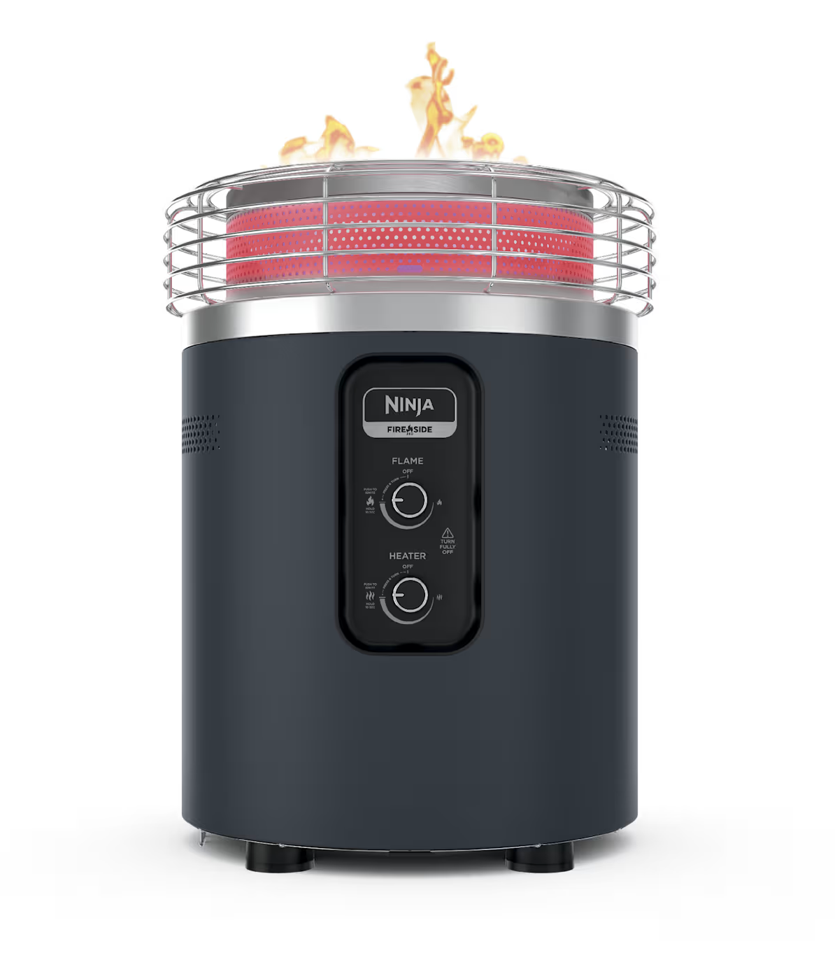 Ninja™ Fireside360™ Fire Pit and Outdoor Heater in Black