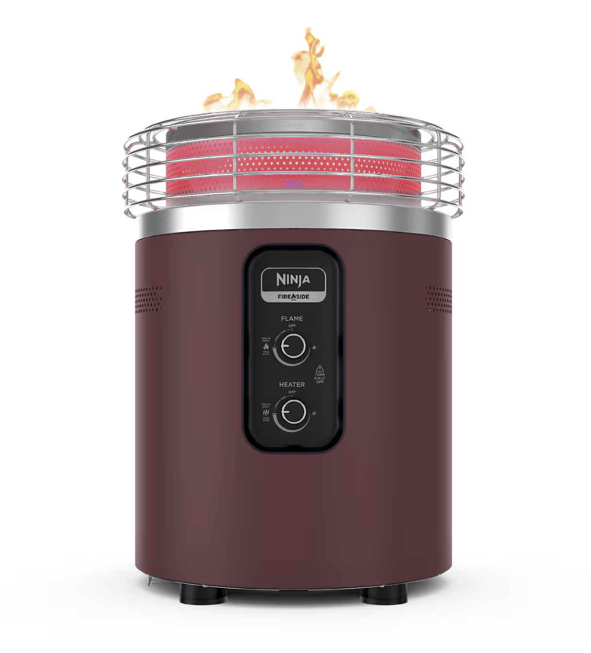 Ninja™ Fireside360™ Fire Pit and Outdoor Heater in Black