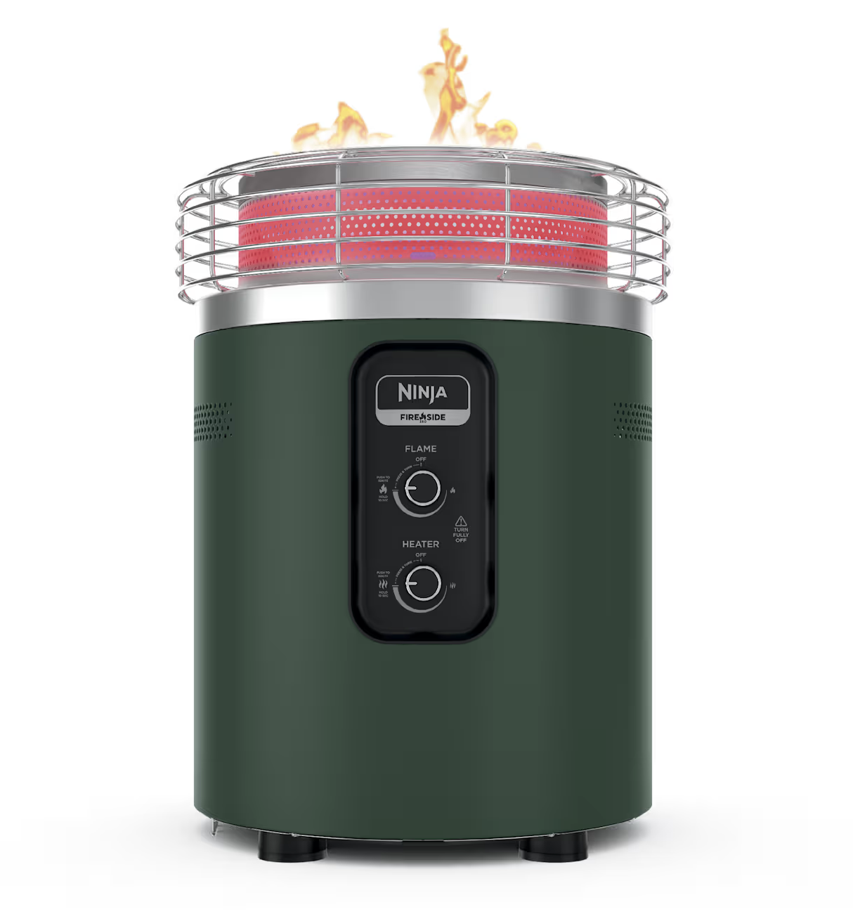 Ninja™ Fireside360™ Fire Pit and Outdoor Heater in Black