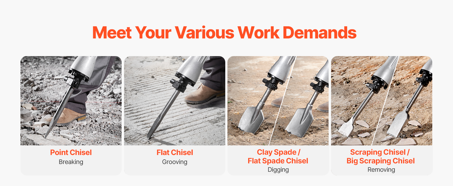 jack hammer concrete breaker