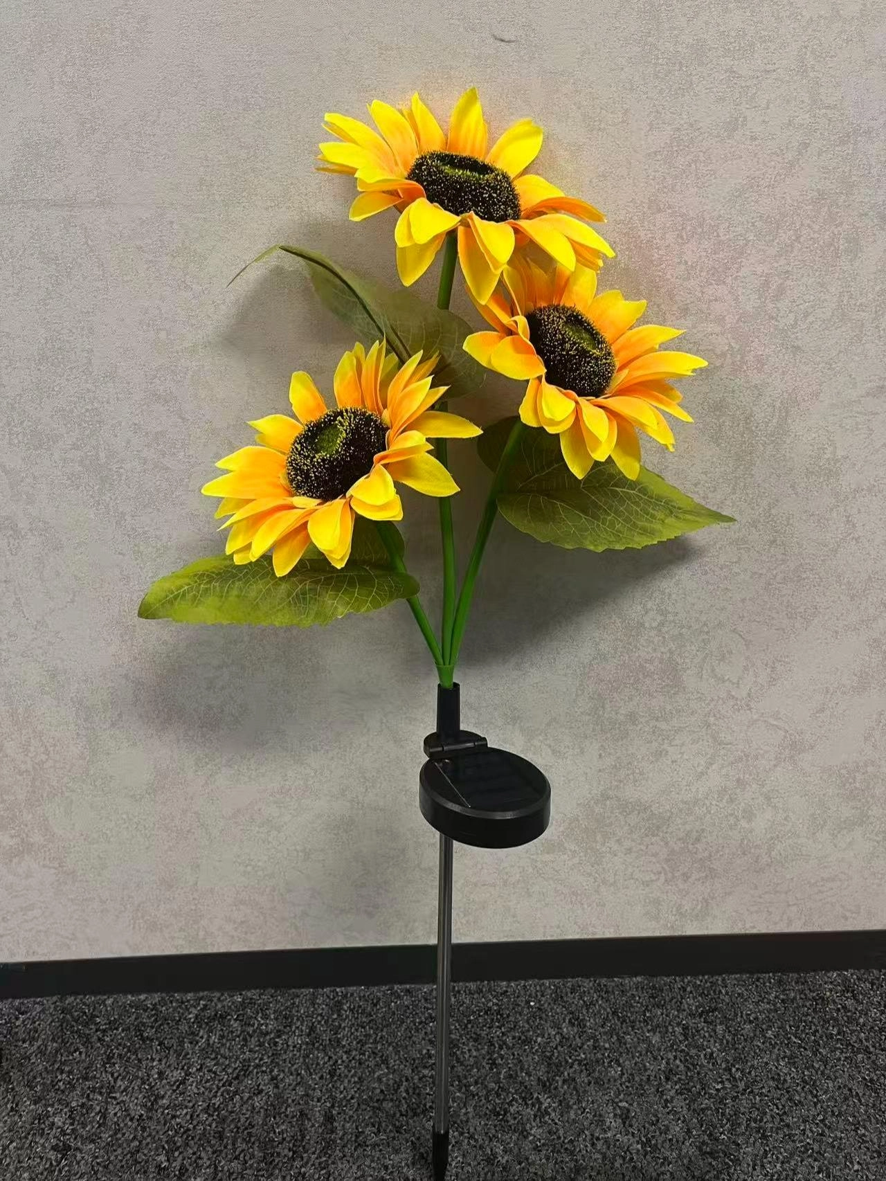 ⏰Last Day $29.98 - 3 PACK☀️Solar Powered LED Sunflower Garden Lights 🌻