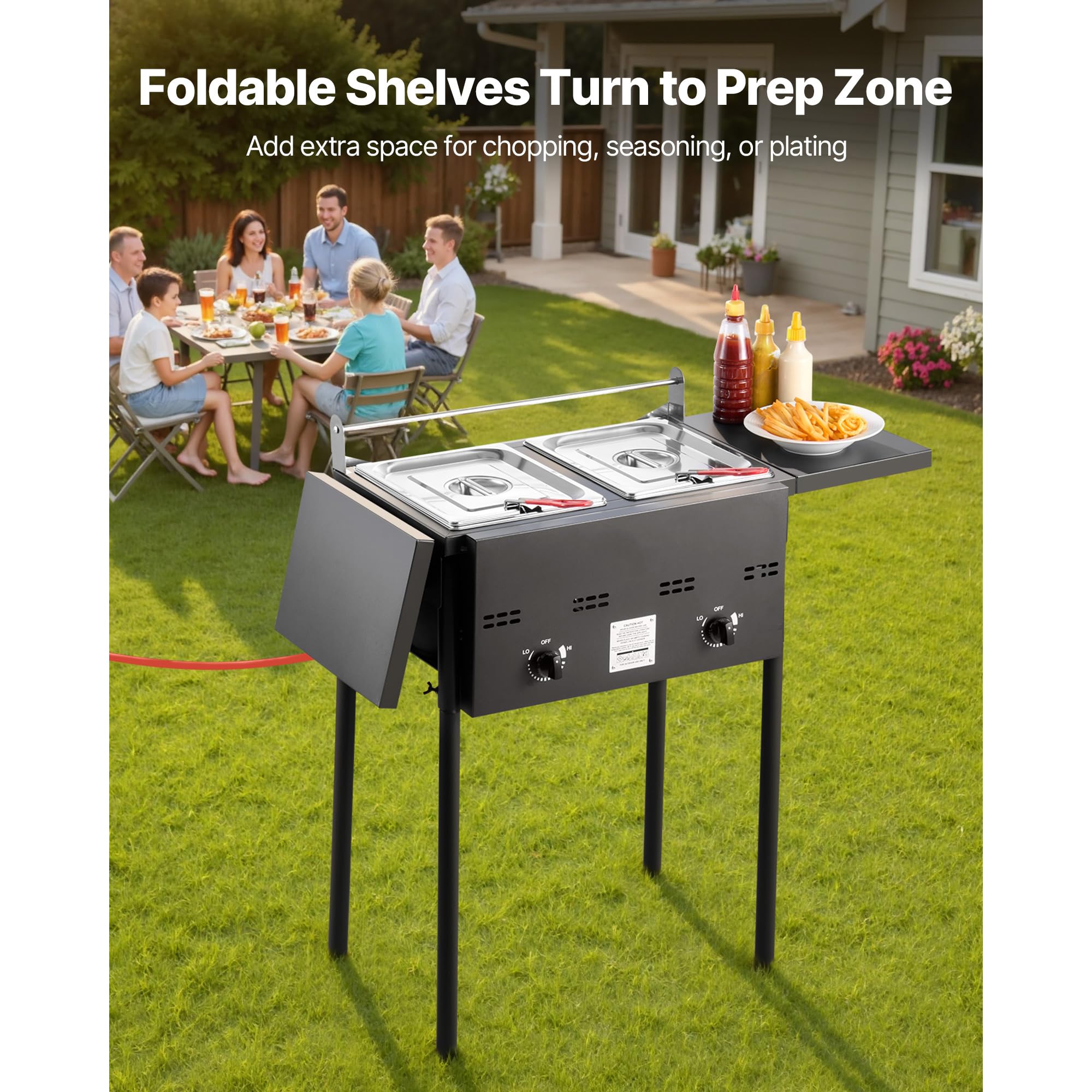 🔥Hot Sale🔥VEVOR Outdoor Propane Deep Fryer
