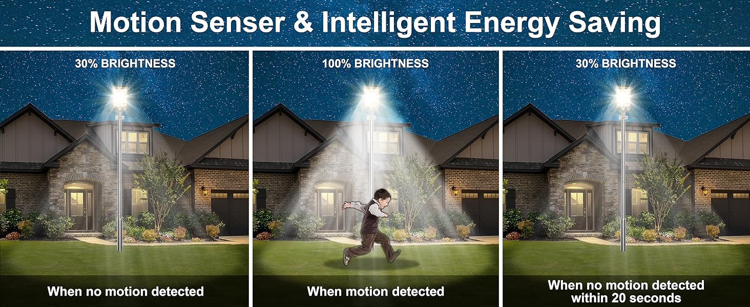 commercial solar street lights outdoor