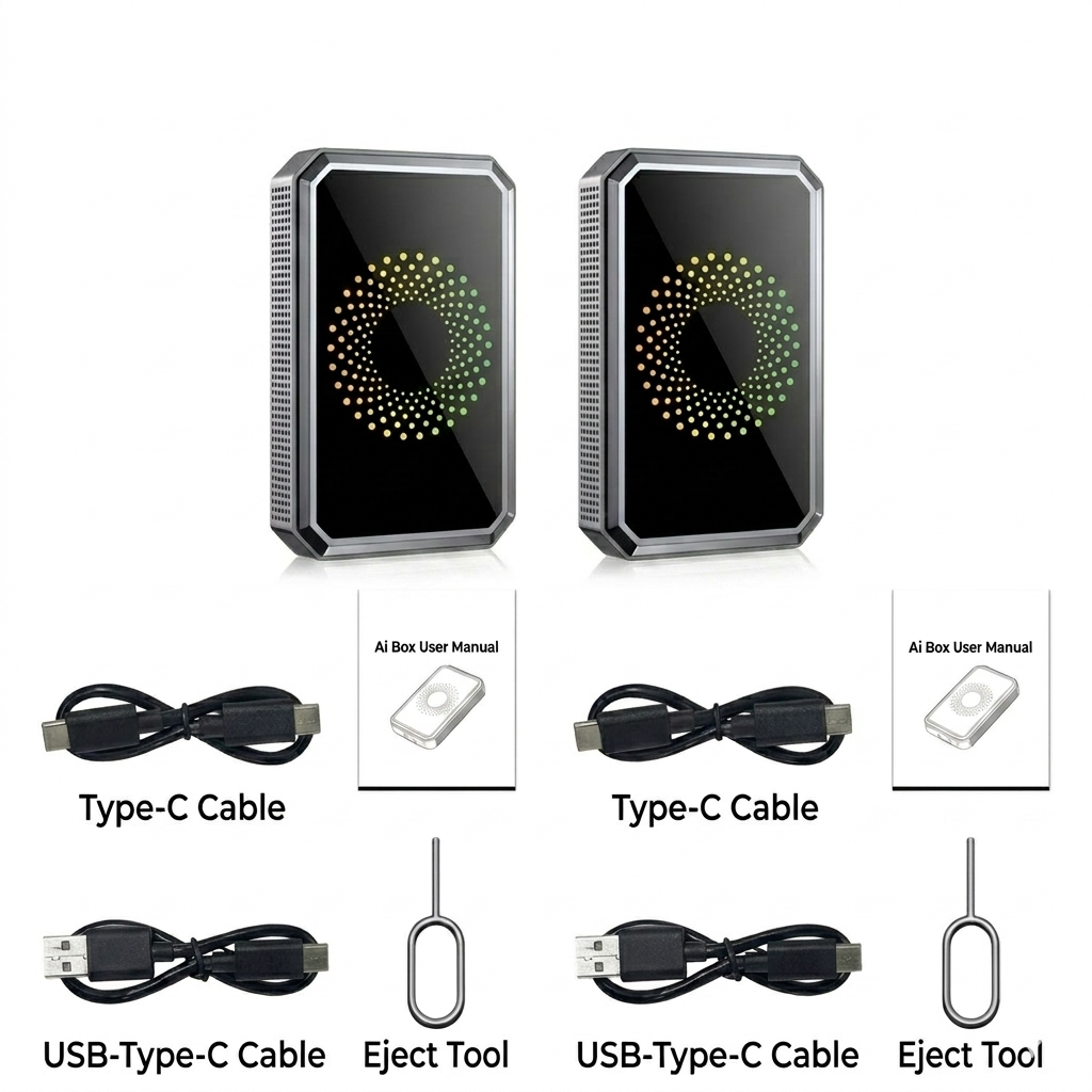 【New Release】LAMTTO 2026 Wired CarPlay to Wireless Adapter - Built-in Android System for Netflix/YouTube/TikTok - ONLY for Wired CarPlay/AA Vehicles - NOT for Wireless CarPlay | Summervibes Car Video Players