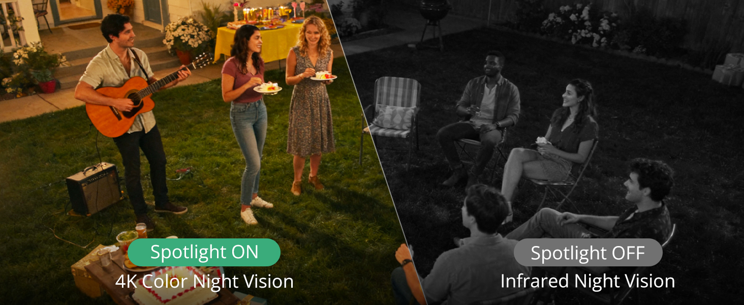 security camera night vision