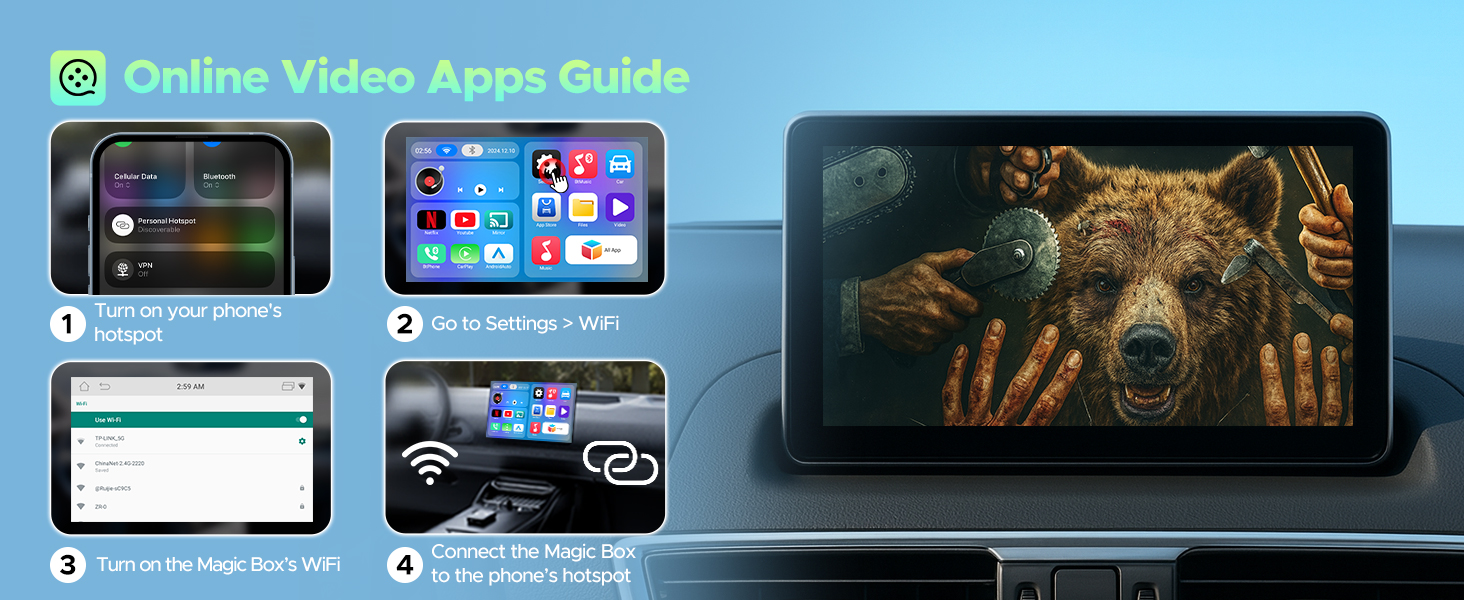 youtube carplay adapter