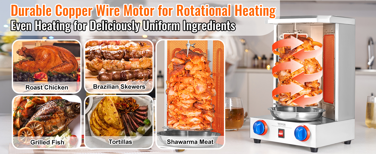 vertical rotisserie