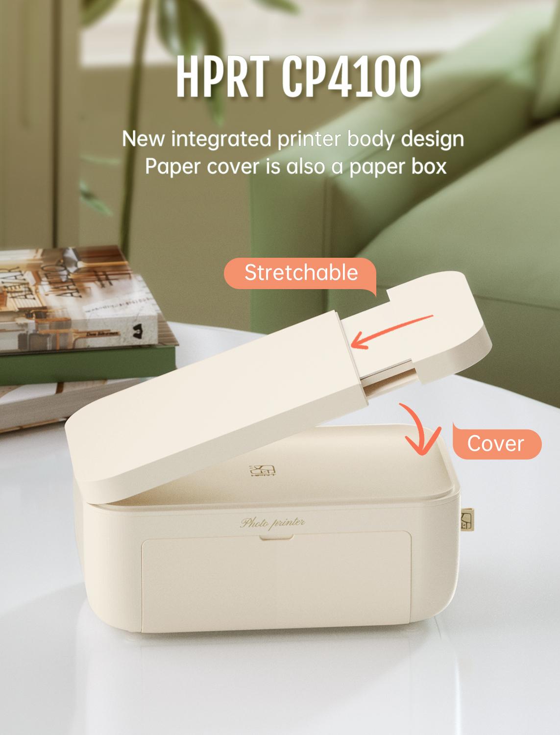 Hanin 4x6 Photo Printer, Includes 20 Sheets & 1 Ribbon, Portable Thermal Dye Sublimation Printer with AR Video Printing, summerwins