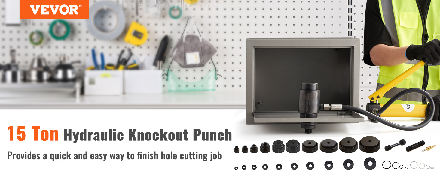 15 Ton Hydraulic Knockout Punch