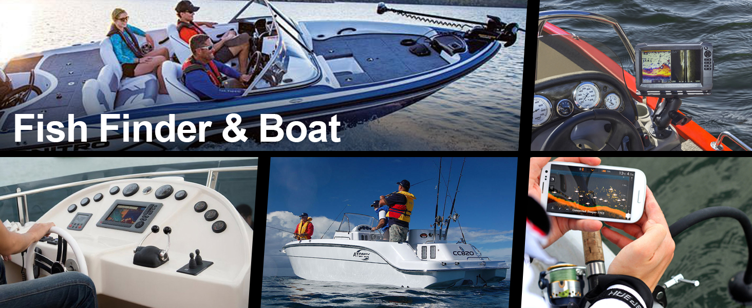 Fish Finder &amp; Boat