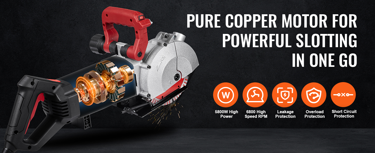 wall chaser machine wall groove machine