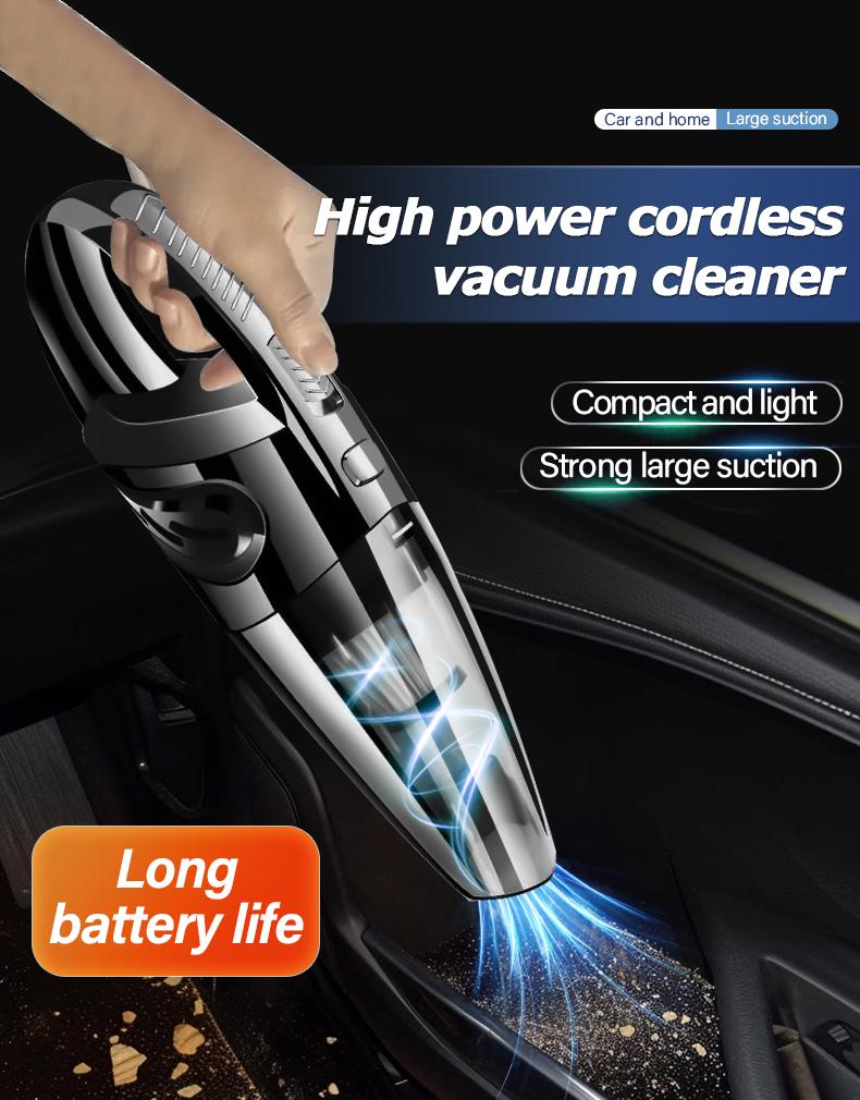 Mini Cordless Handheld Vacuum Cleaner  Powerful Suction for Home & Car Cleaning  Perfect for Pet Hair, Dust, Crumbs & Small Messes  Lightweight, Portable & Wireless with Multiple Attachments | Quick Clean Anytime Anywhere