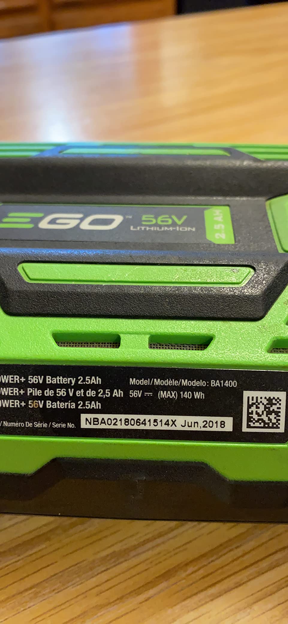 Quit charging after 45 days.