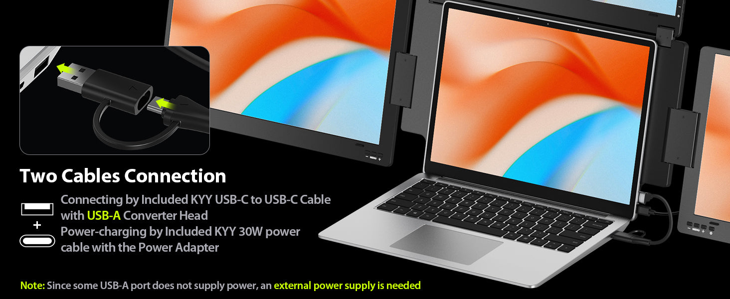 Two Cables Connection