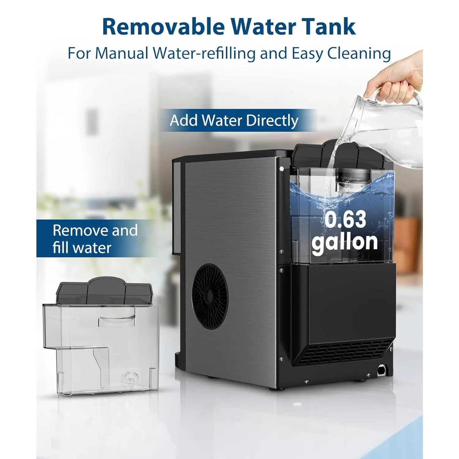 Nugget Ice Maker Dispense