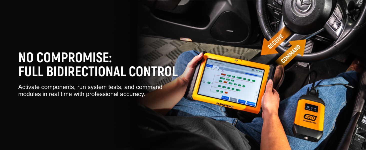 Full Bidirectional Control with Professional Accuracy.