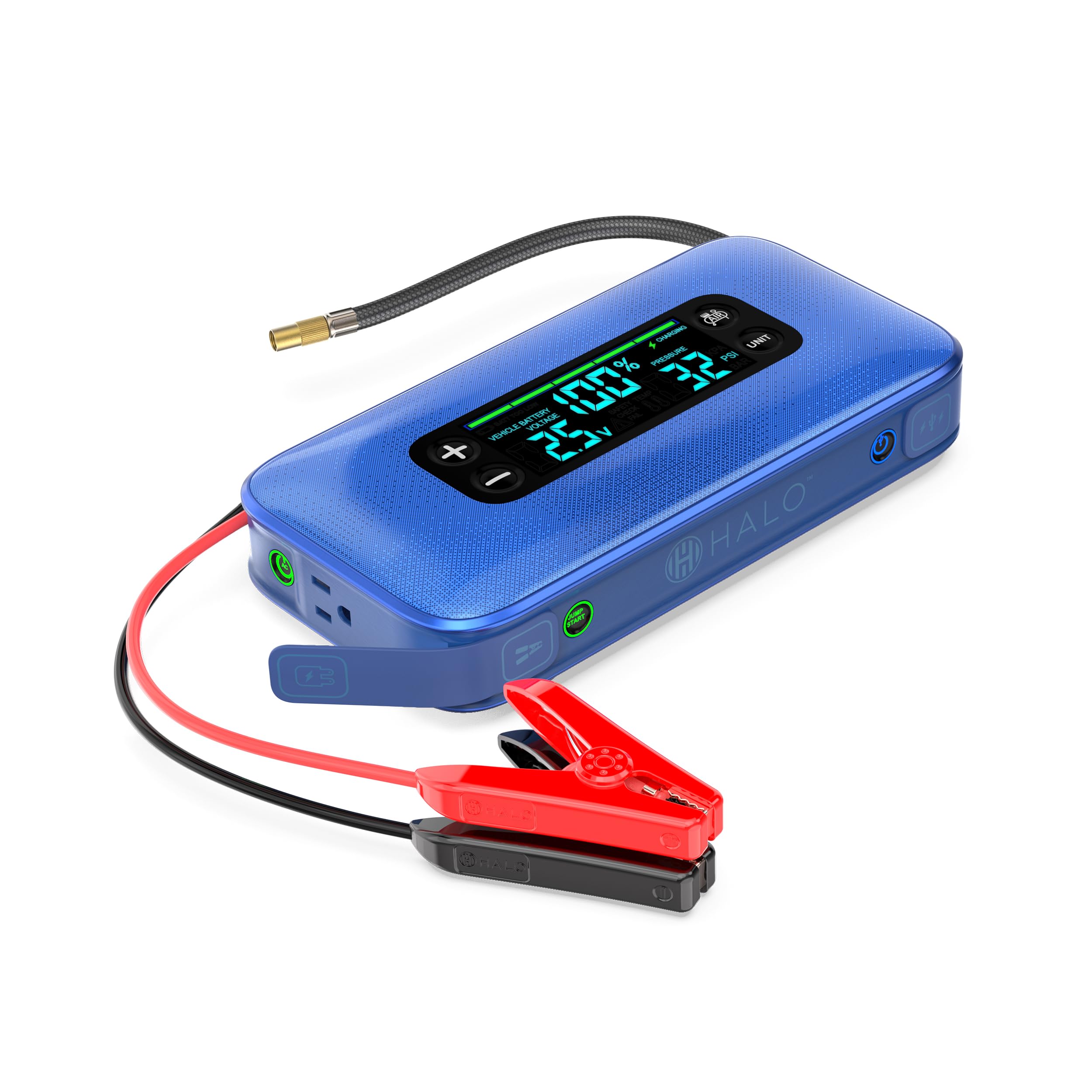 ✨ Limited-time offer: Buy 1 get 1 free✨  Halo Bolt Ultimate 3 Portable Car Battery Jump Starter
