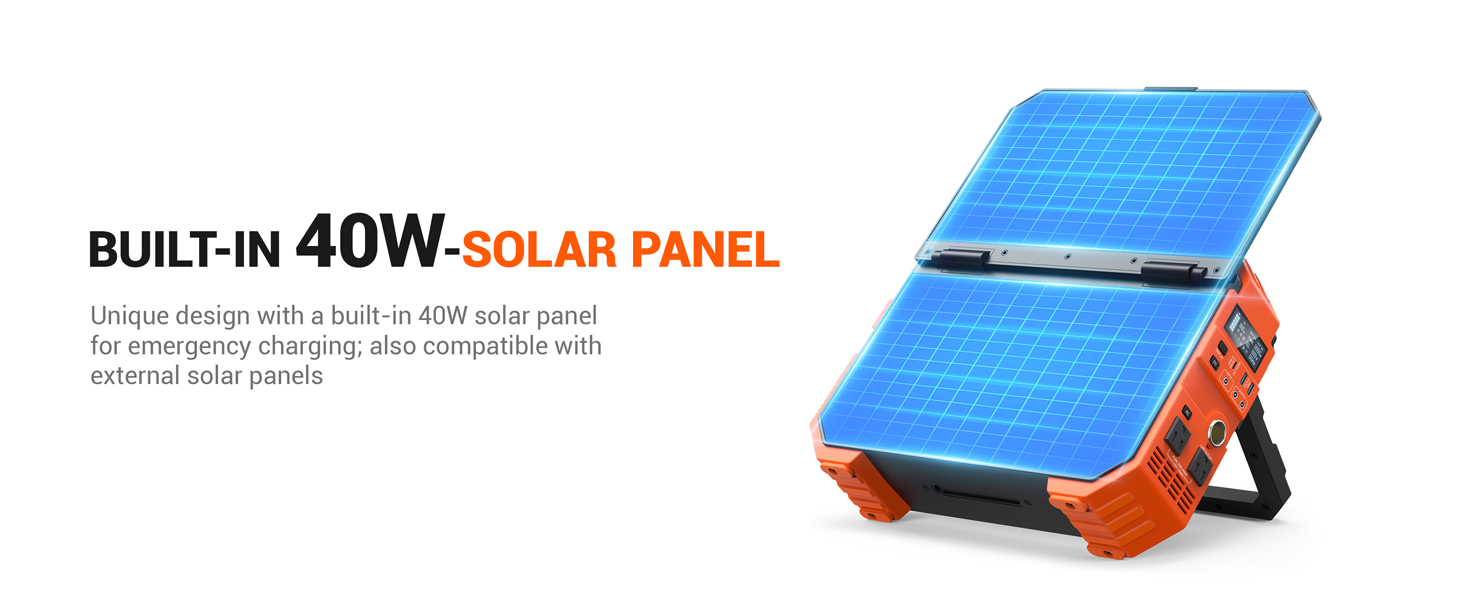 solar generator with panels included