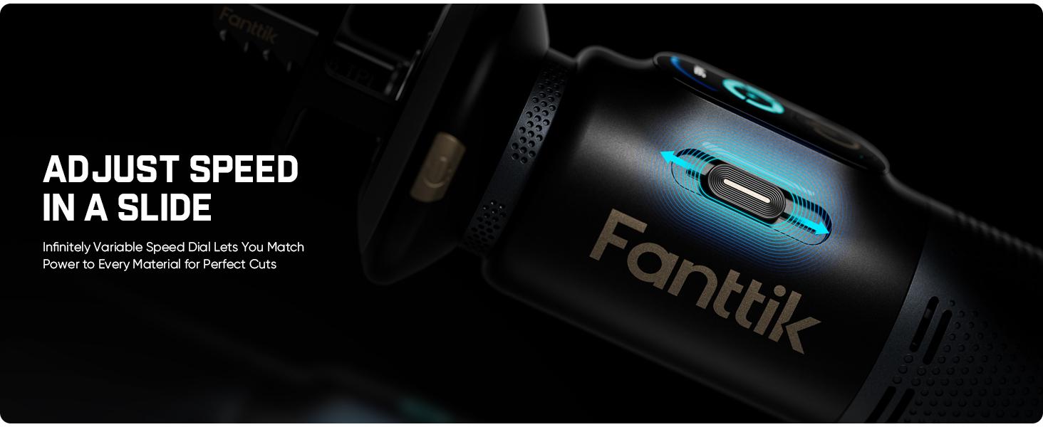 【FathersDayGift】Fanttik R11 Pro Brushless Cordless Mini Reciprocating Saw, 0&ndash;2200 SPM Variable Speed, Type-C Fast Charging, Tool-Free Blade Change, 5-Blade Kit for Wood, Metal & PVC,summervibes