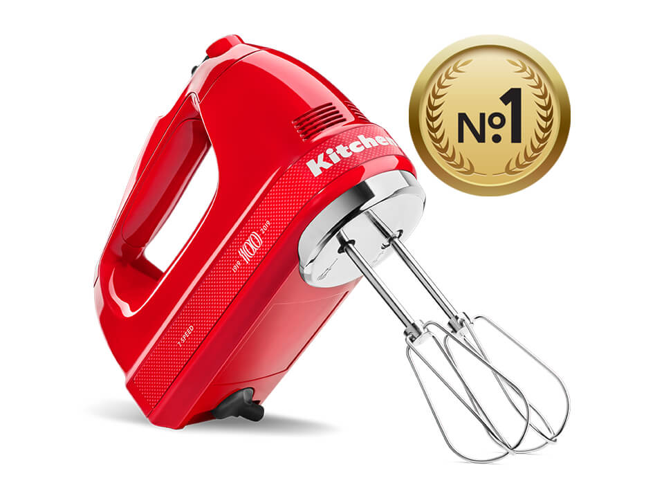 Today's Deal ✨KitchenAid Hand Mixer (with Turbo Beater II Beaters and Professional-Style Whisk)